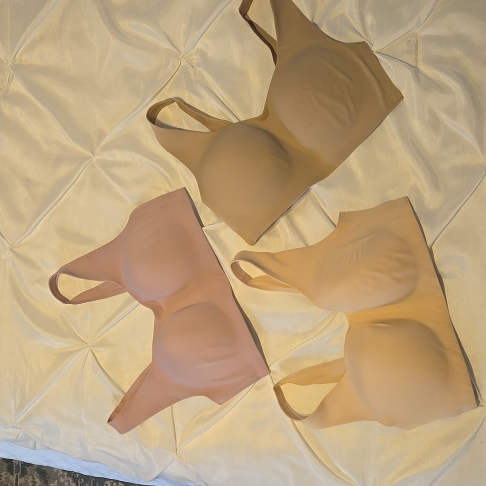 LOT of 3 - Wacoal Women's Flawless Comfort Wire Free Bra, Size S